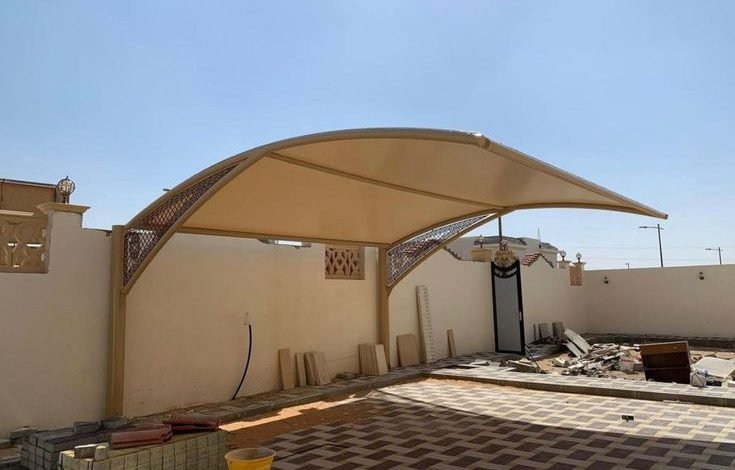 حداد مظلات حدائق الرياض